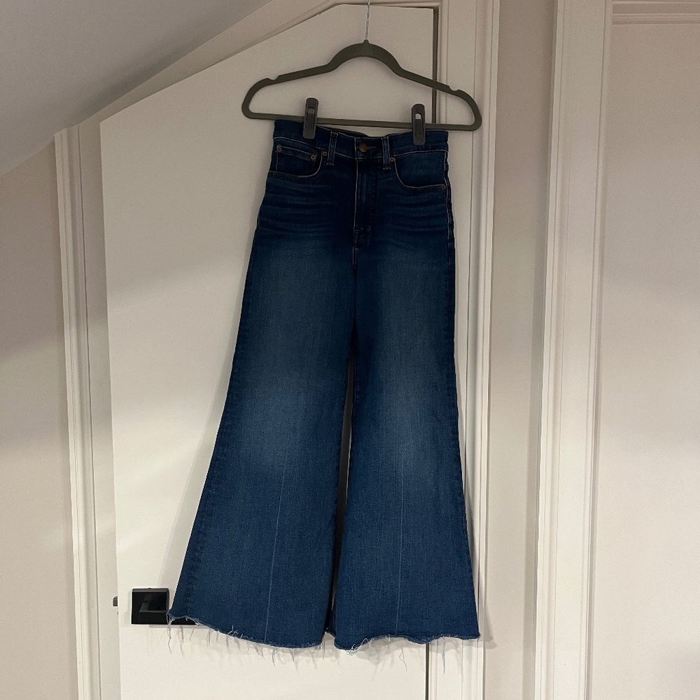 Madewell Flared Wide Leg Jeans NWT